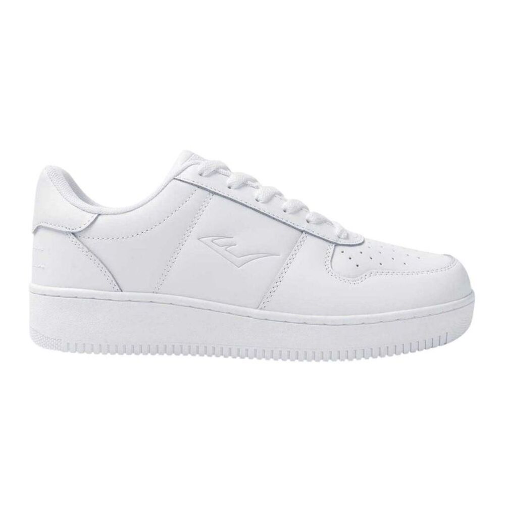Everlast Mens Hanshi Leather Platform Sneakers / White
